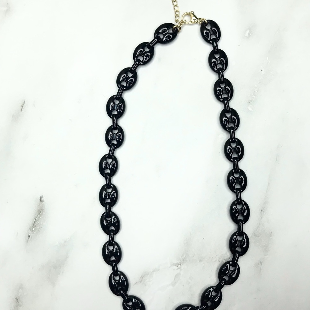 Enamel Mariner Chain Necklace